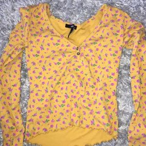 Forever 21 floral long sleeve